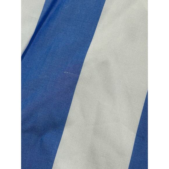 NEW Ann Taylor 12 Petite Awning Striped Tie Waist Circle Skirt Blue and White - Picture 8 of 13